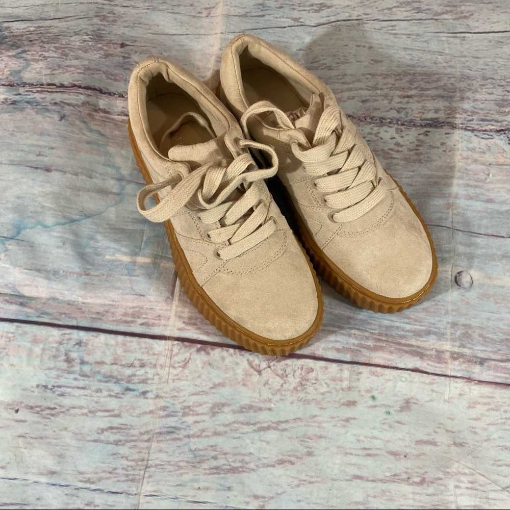 Nib Indigo Rd. Faux Suede sneakers sz5.5 - Picture 2 of 9